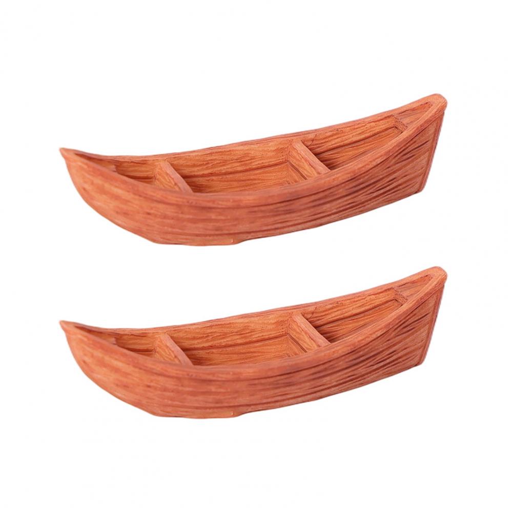 Aquarium Marina - Ornamen Perahu Akuarium 2 Buah Patung