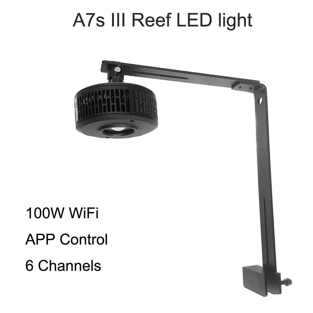 Marine Aquarium Led Lights - A7s III lampu LED karang akuarium
