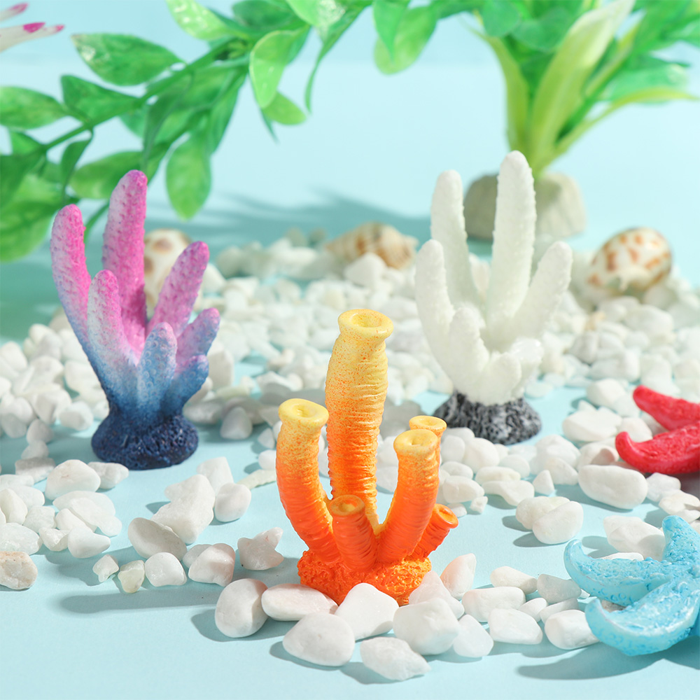 Buatan Coral Ikan Tangki Ornam - Marine Aquarium Reef ulasan dan harga