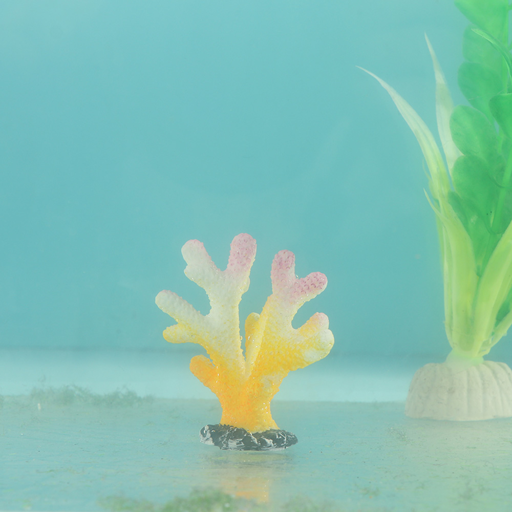 Buatan Coral Ikan Tangki Ornam - Marine Aquarium Reef ulasan dan harga