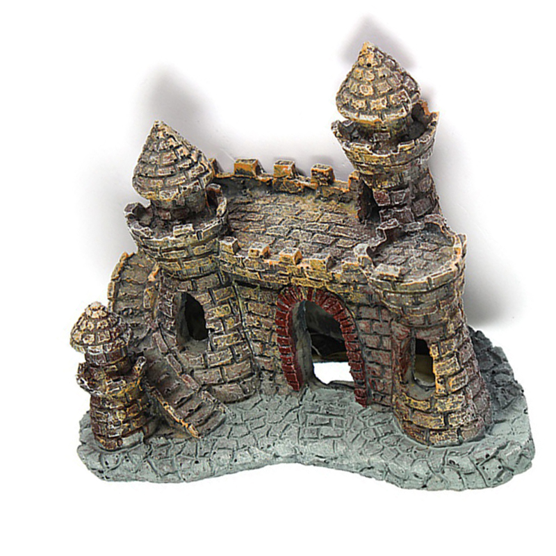 Ornamen akuarium dekorasi akua - Aquarium Marina ulasan dan harga