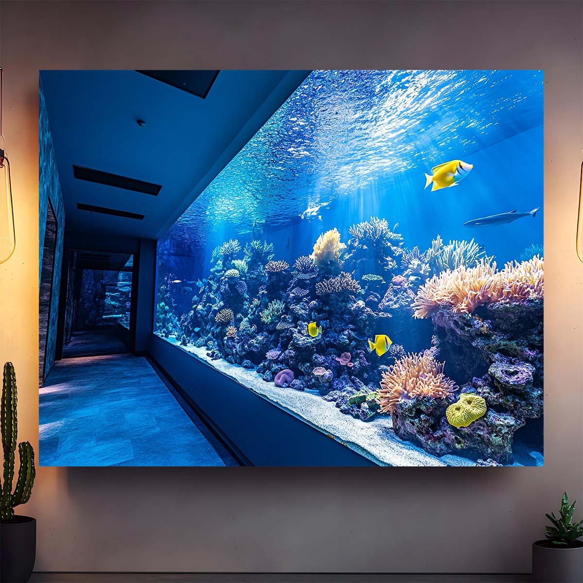 Permadani Akuarium Bawah Air y - Marine Aquarium Reef ulasan dan harga