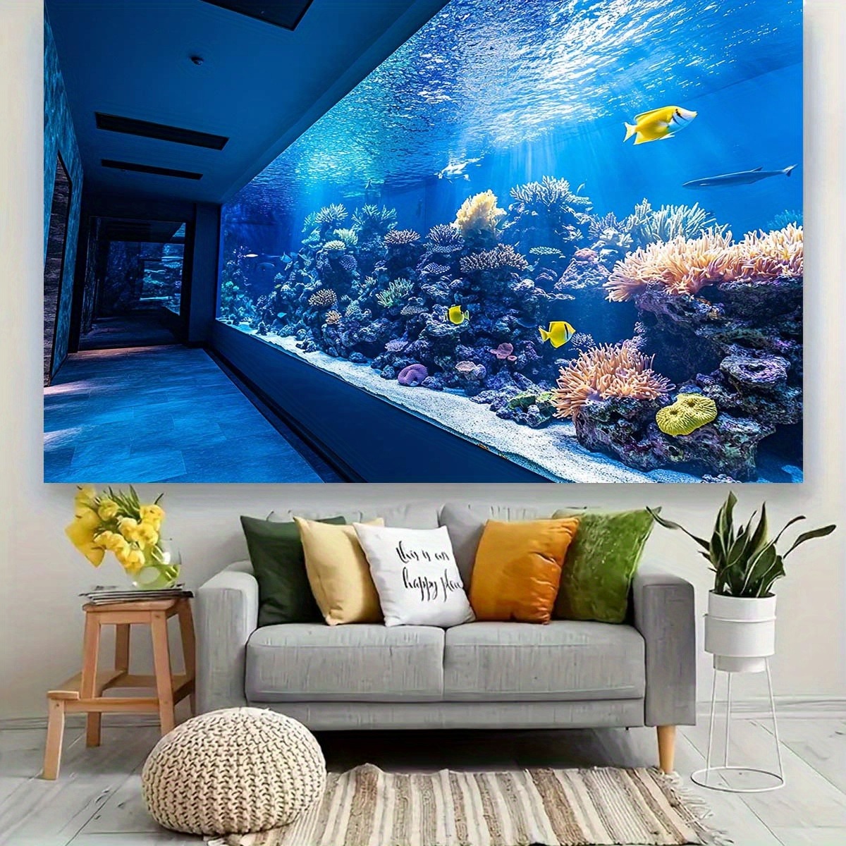 Permadani Akuarium Bawah Air y - Marine Aquarium Reef ulasan dan harga