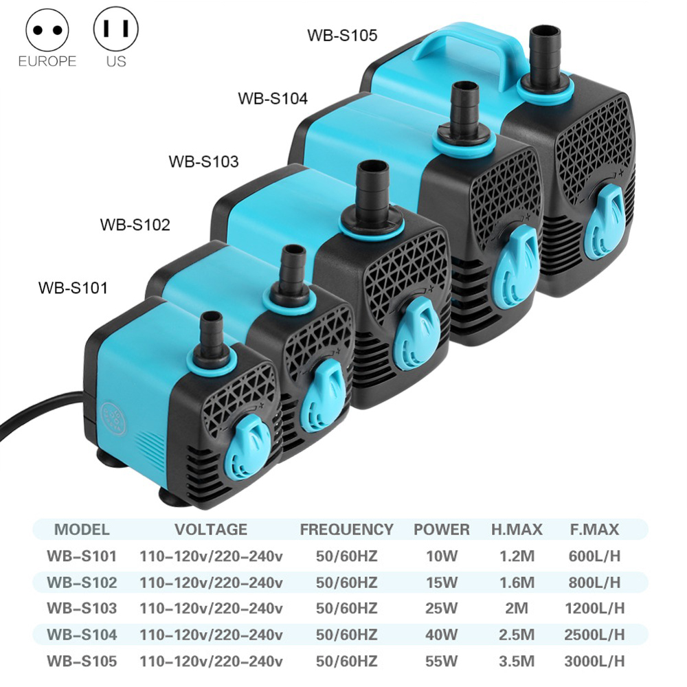 220V Ultra Tenang Pompa Air Su - Aquarium Marine Filter ulasan dan harga