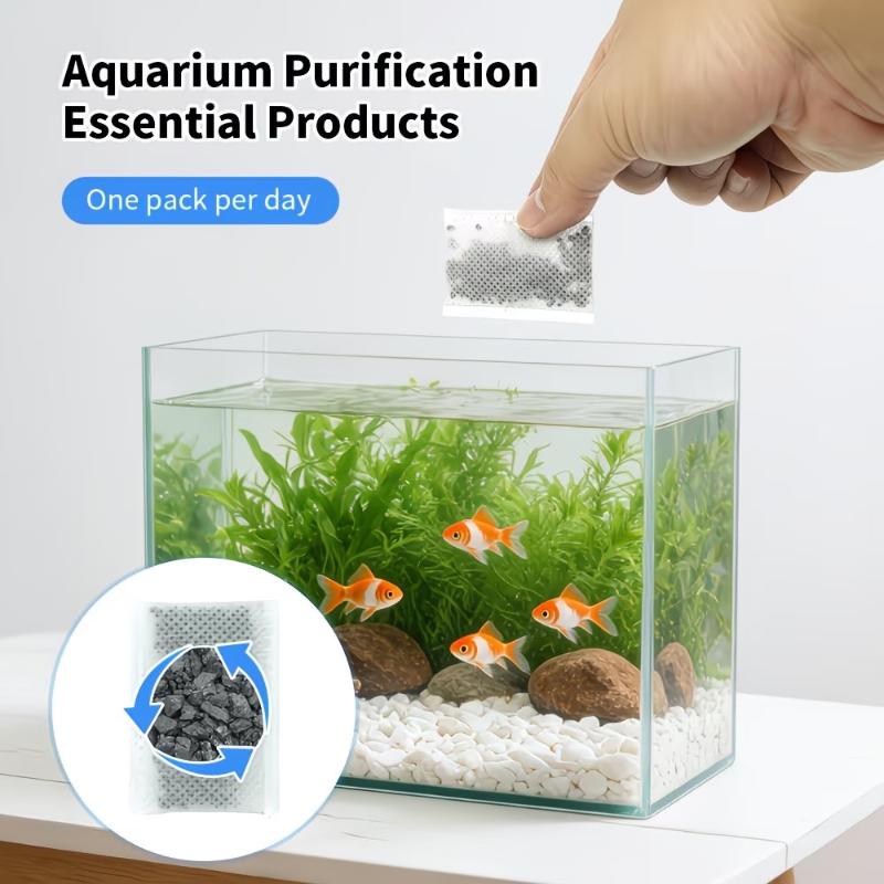 10/20/40 Buah Kantong Karbon A - Aquarium Marine Filter ulasan dan harga