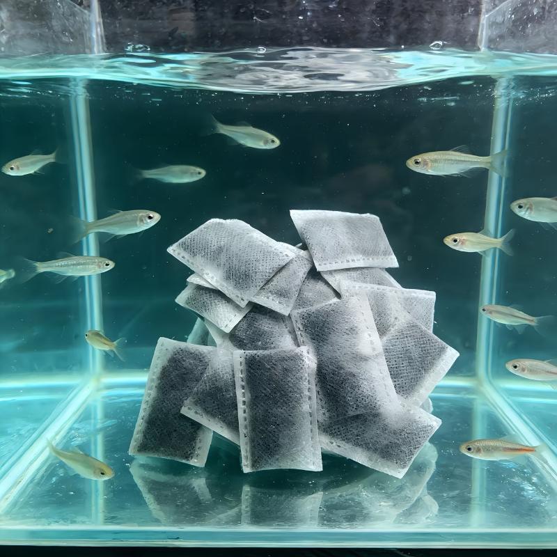 10/20/40 Buah Kantong Karbon A - Aquarium Marine Filter ulasan dan harga