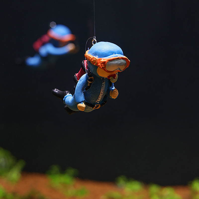 Diver dekorasi akuarium ikan a - Aquarium Marina ulasan dan harga