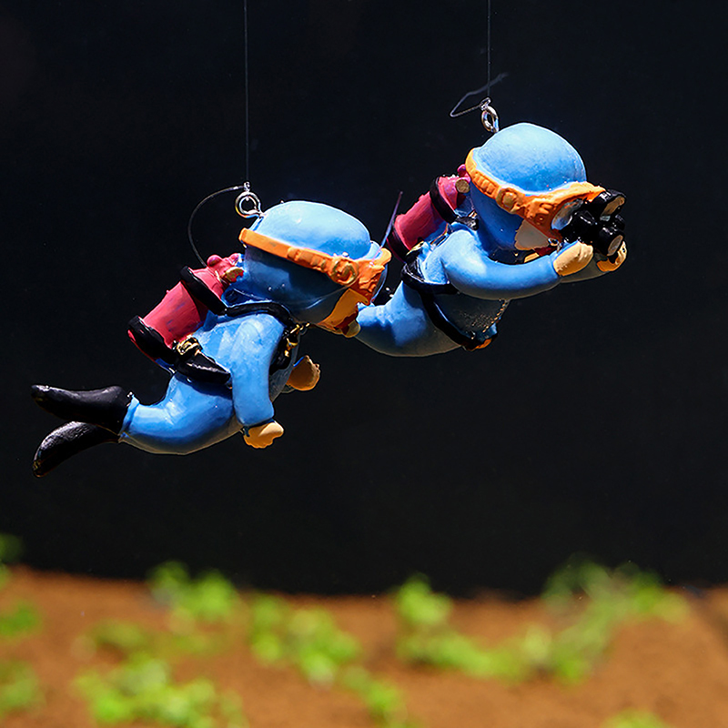 Diver dekorasi akuarium ikan a - Aquarium Marina ulasan dan harga