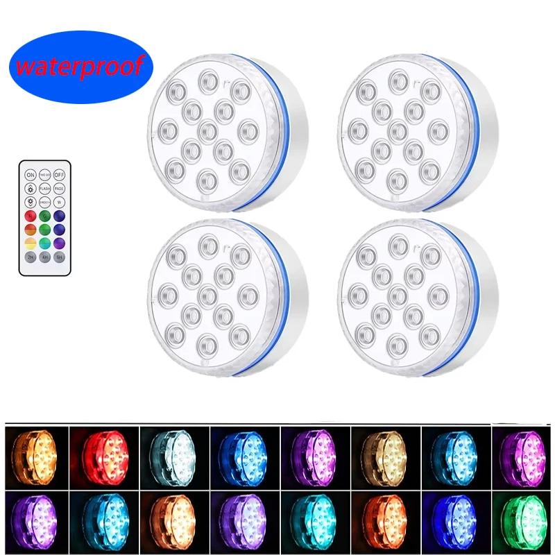 Lampu kolam renang 13LED Remot - Aquarium Marina ulasan dan harga