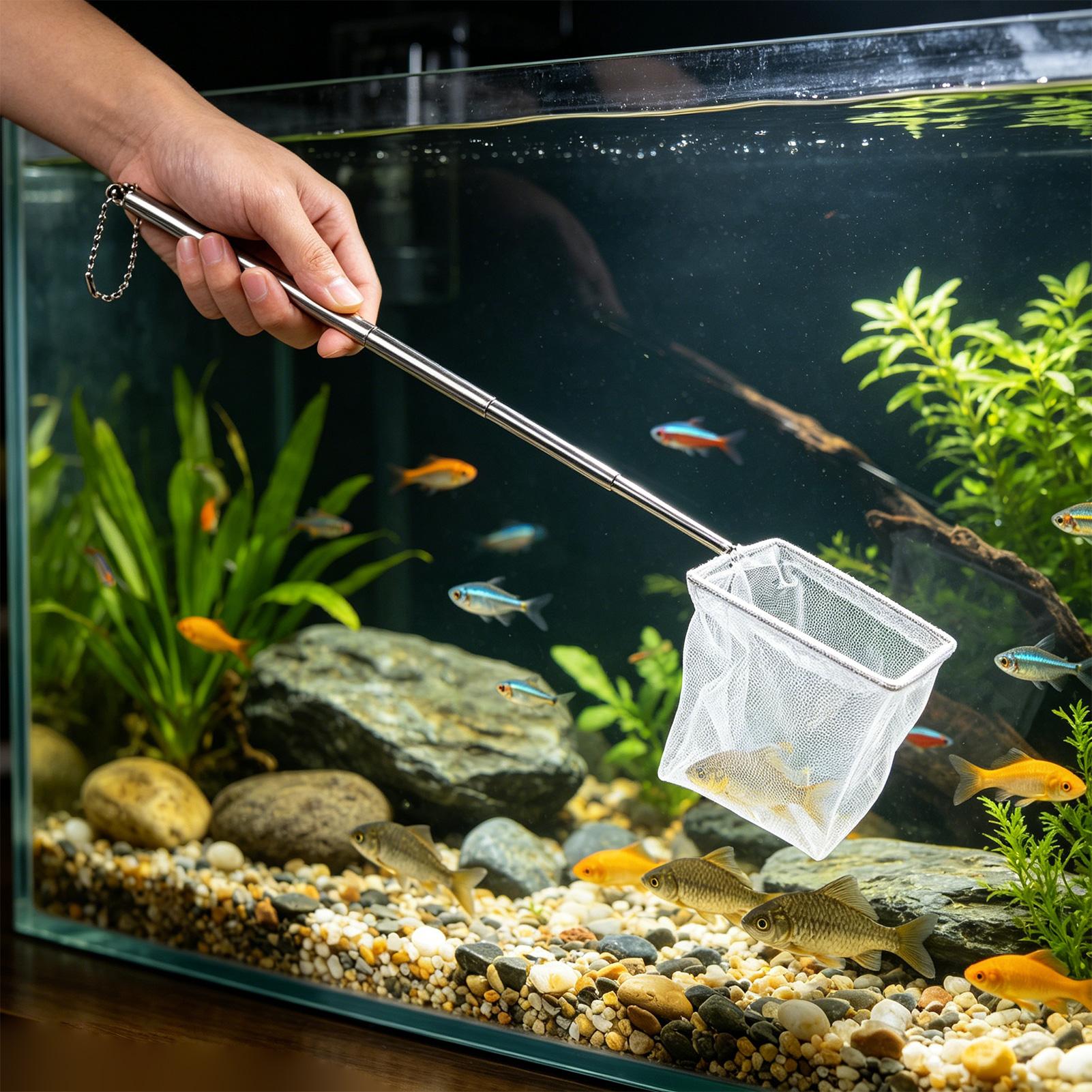 2 Buah Jaring Ikan Kecil Pegan - Aquarium Marina ulasan dan harga