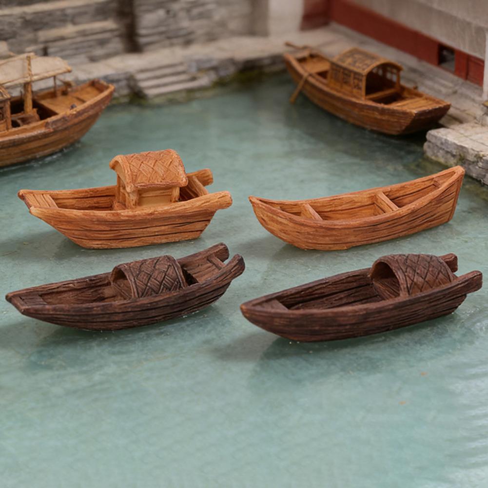 Ornamen Perahu Akuarium 2 Buah - Aquarium Marina ulasan dan harga