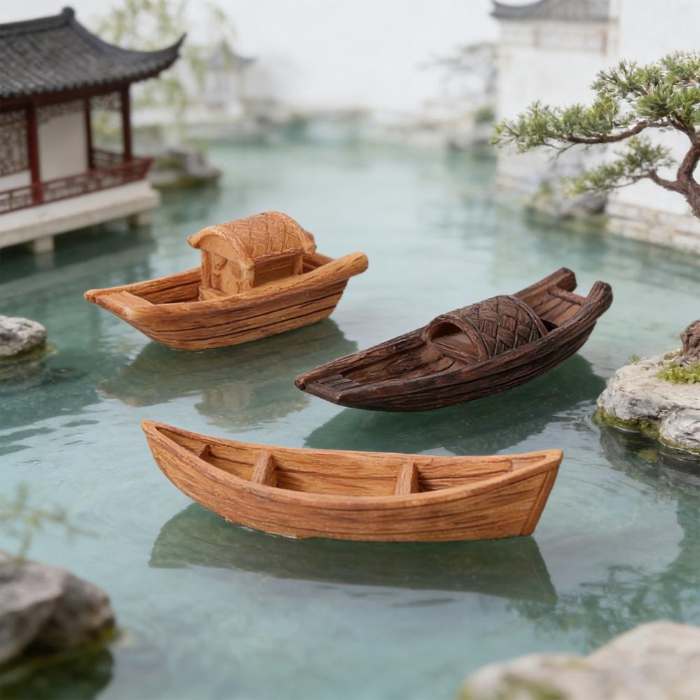 Ornamen Perahu Akuarium 2 Buah - Aquarium Marina ulasan dan harga