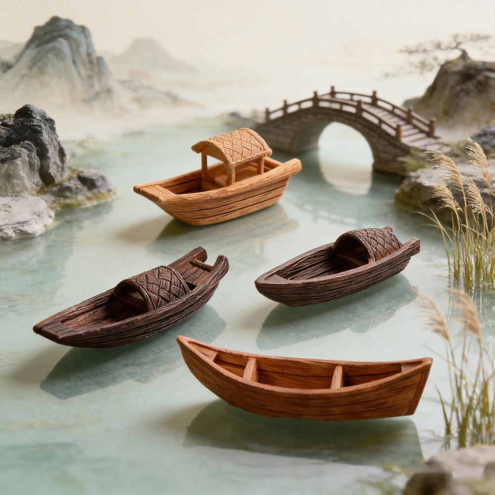 Ornamen Perahu Akuarium 2 Buah - Aquarium Marina ulasan dan harga
