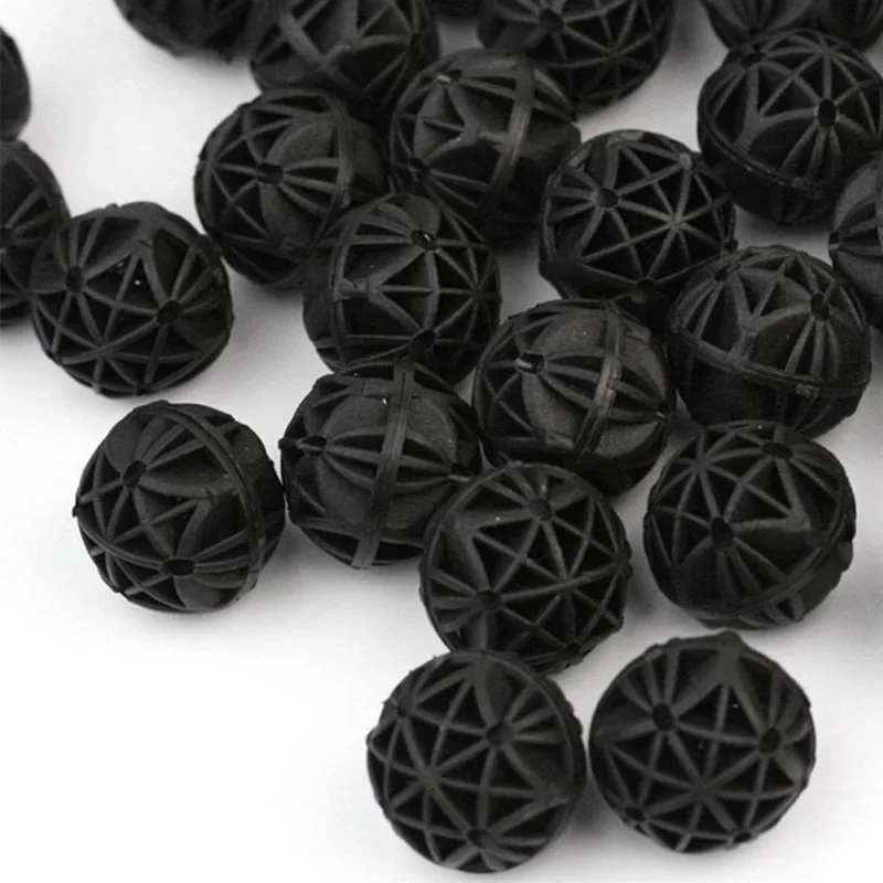 20Pcs Bola Bio Filter Akuarium - Aquarium Marine Filter ulasan dan harga
