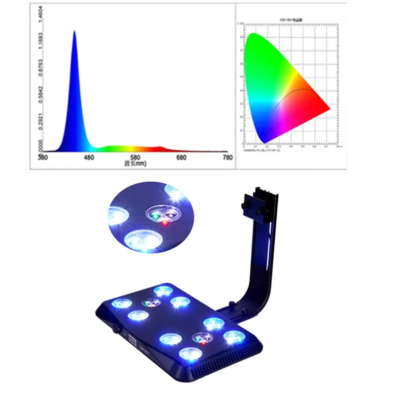 Lampu Karang RGB 90W untuk Sim - Marine Aquarium Led Lights ulasan dan harga